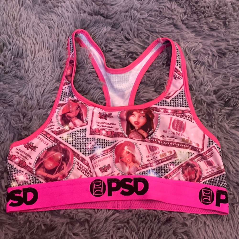 PSD pinkBratz doll bra